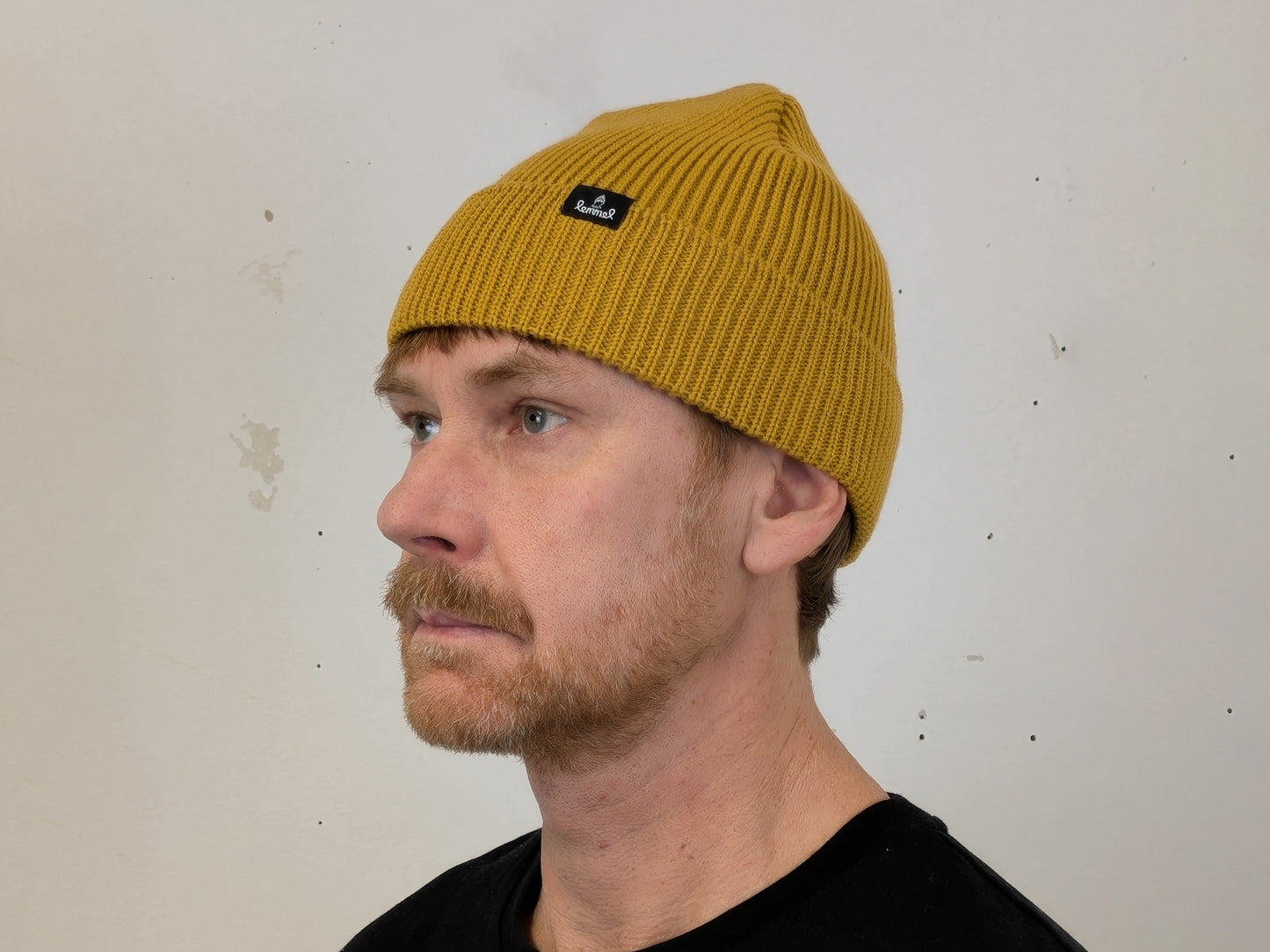 Beanie "Glöden" Yellow