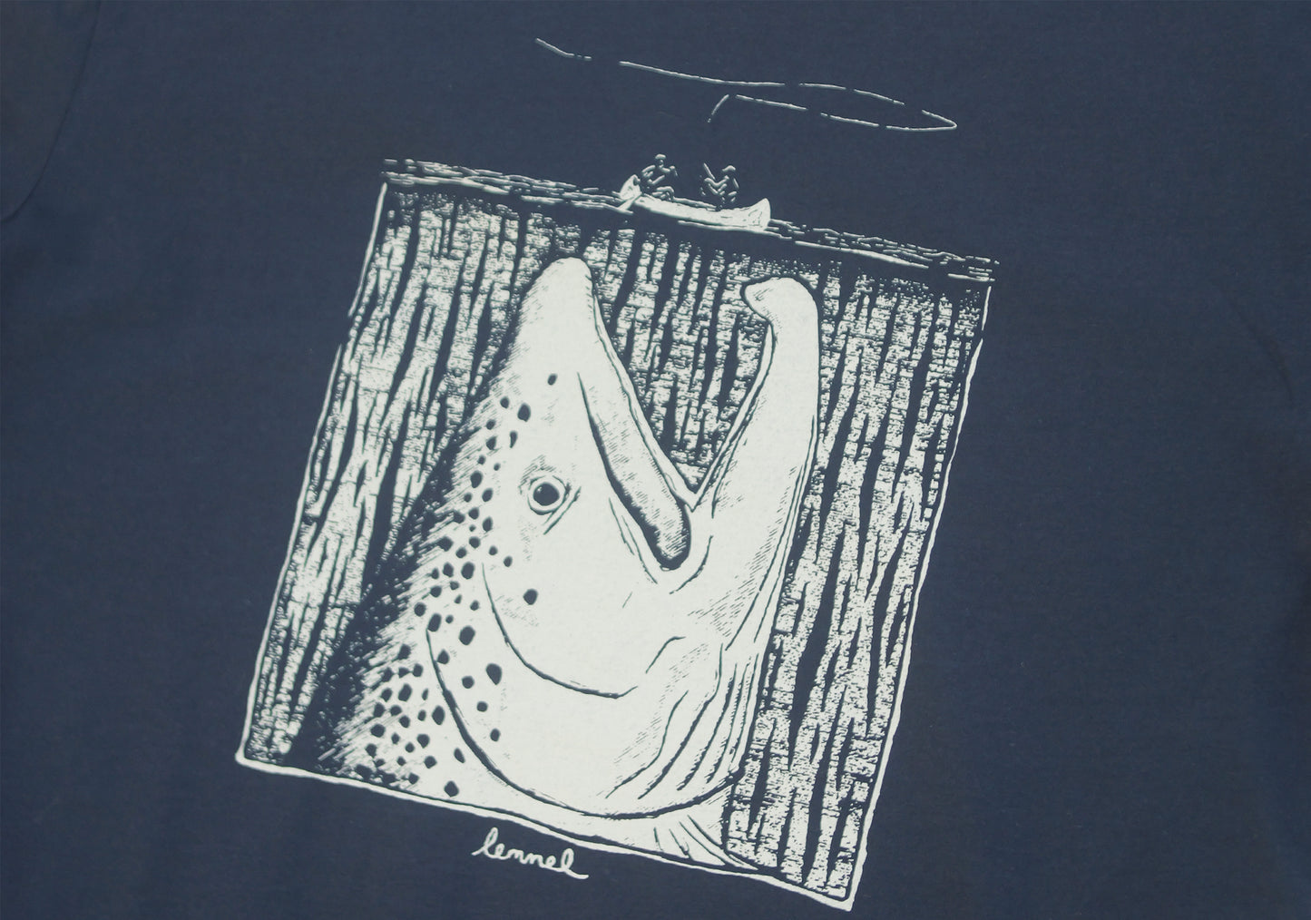 T-shirt "Moby Deep Sea" Navy