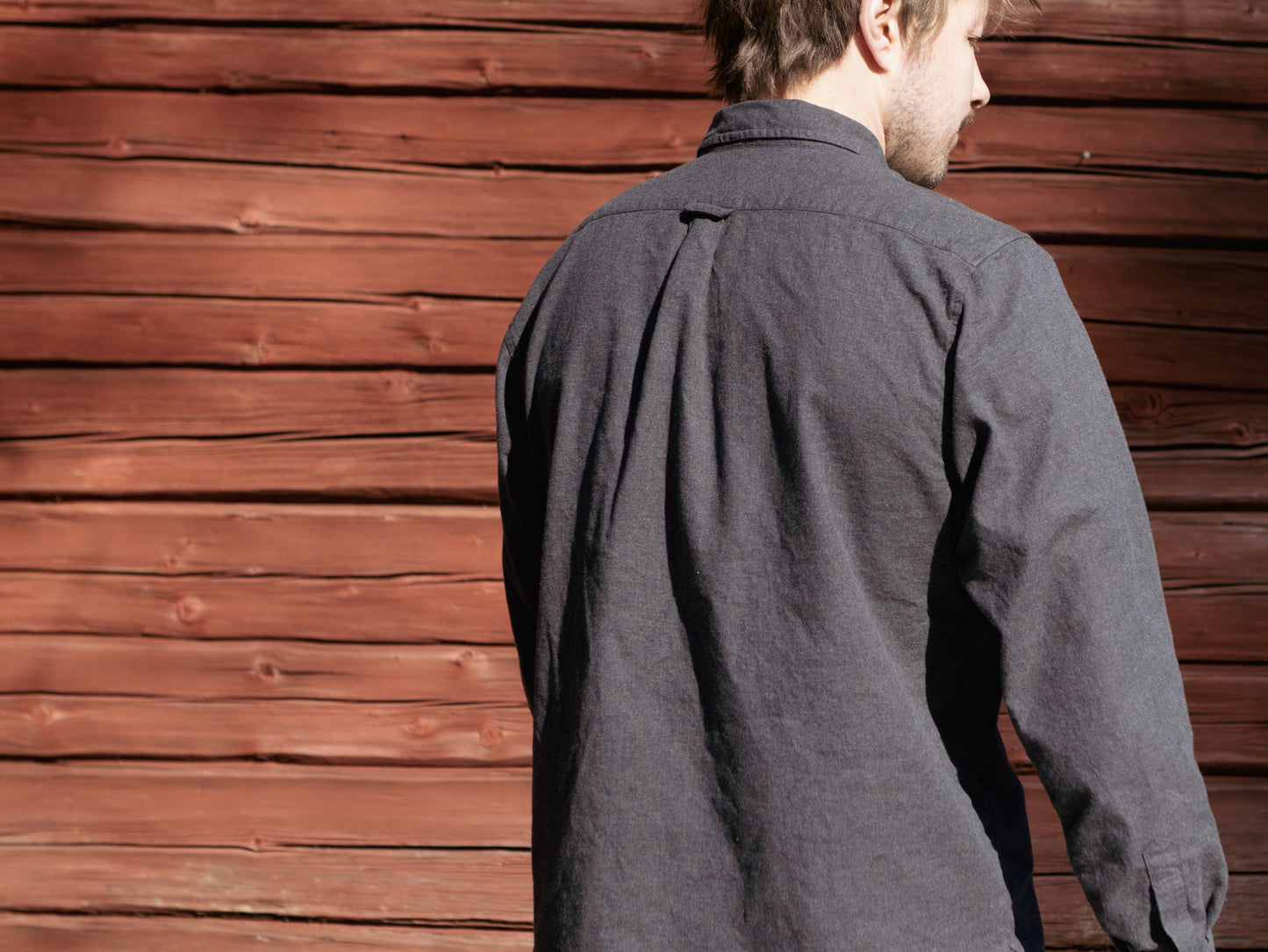 Flannel "Överboda" Grå