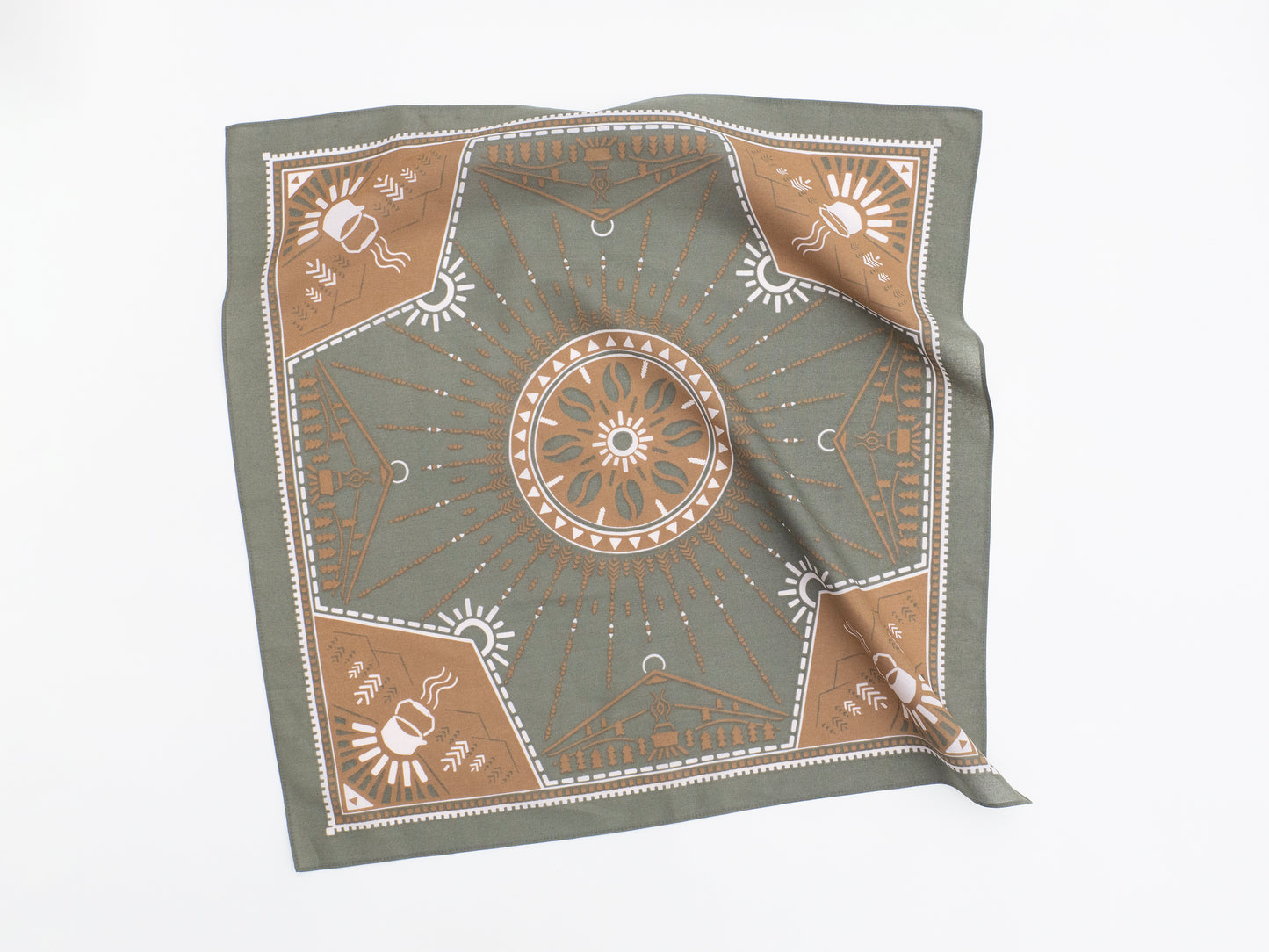 Scarf/bordsduk "Frimärket"