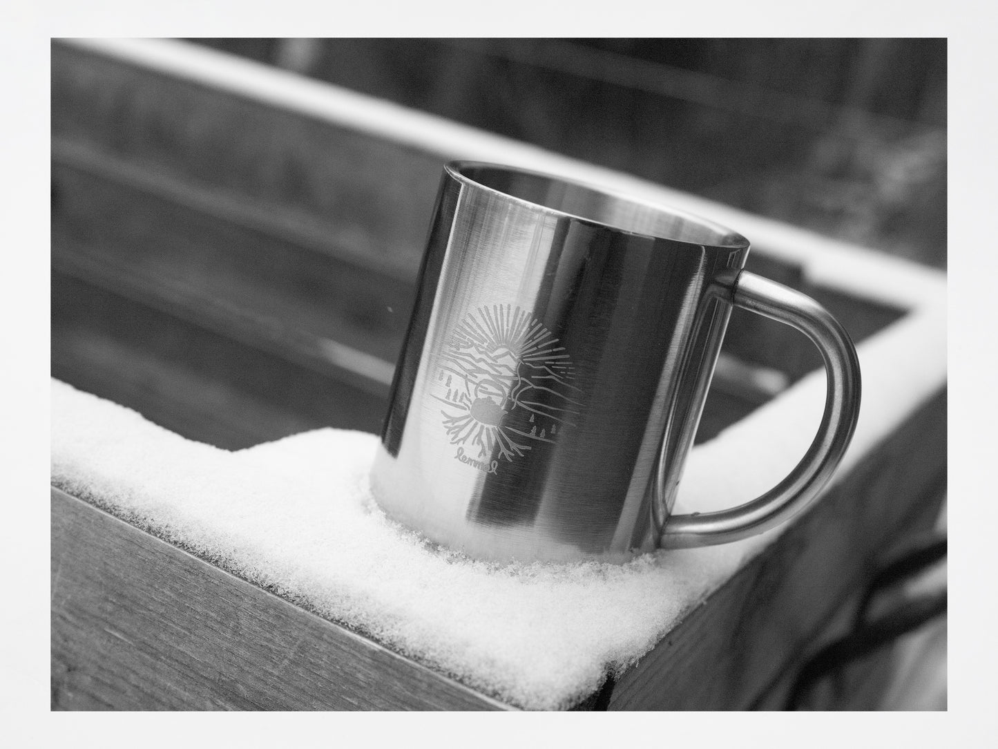 stainless cup "Rötter"