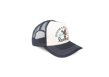 3-pack: Cap "Keep on truckin Mama" White/Black