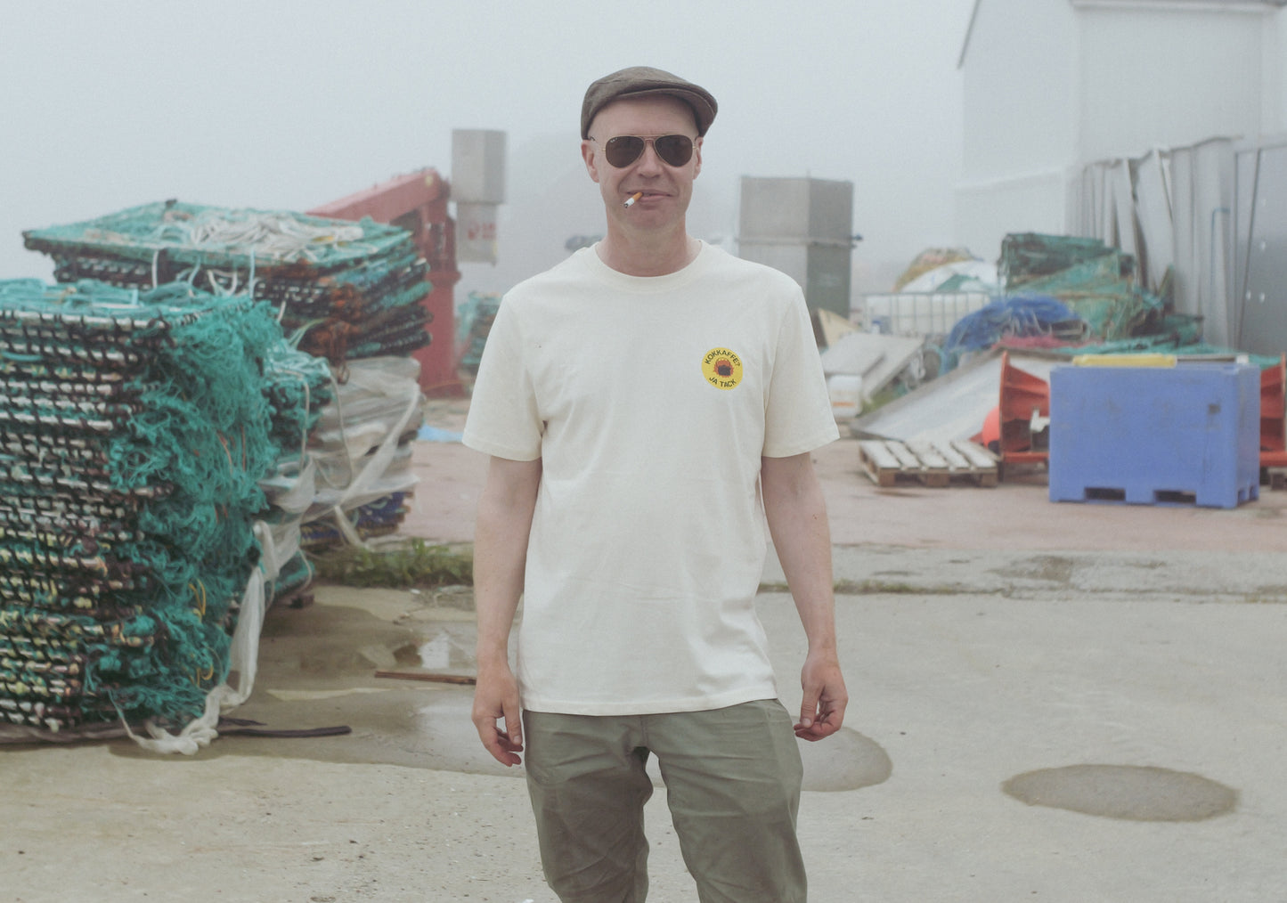 T-shirt "Kokkaffe Ja Tack"