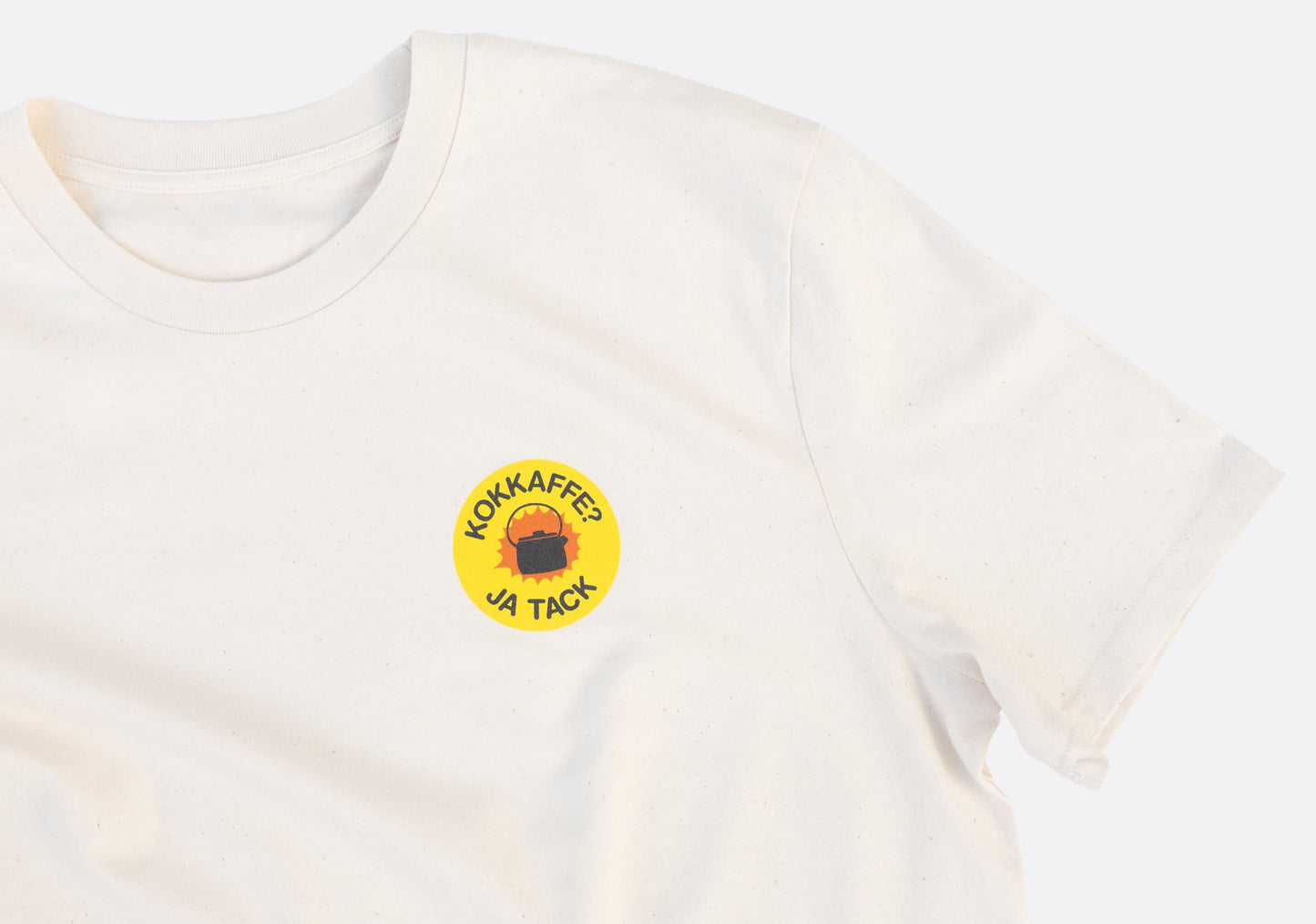 T-shirt "Kokkaffe Ja Tack"