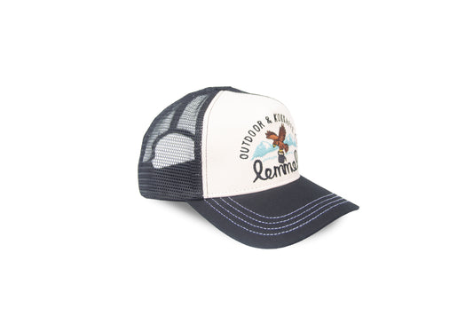 Cap "Keep on truckin Mama" White/Black