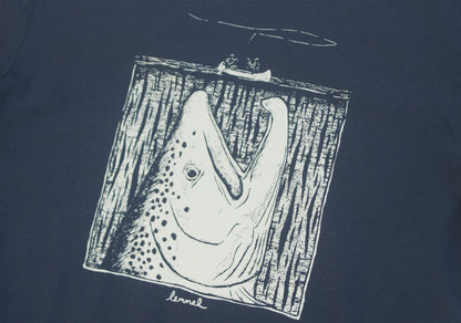 T-shirt "Moby Deep Sea" Navy