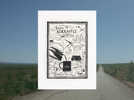 Poster "Guide to Kokkaffe" A2