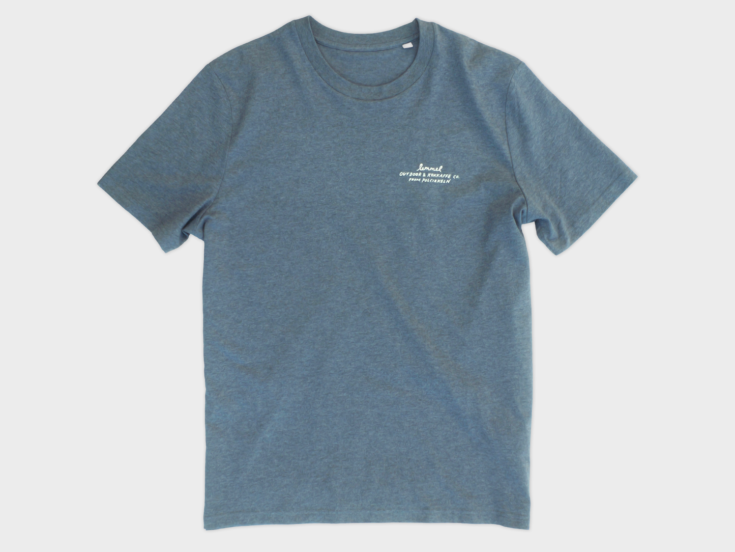 T-shirt "Lemmel Outdoor Co." Heather Blue