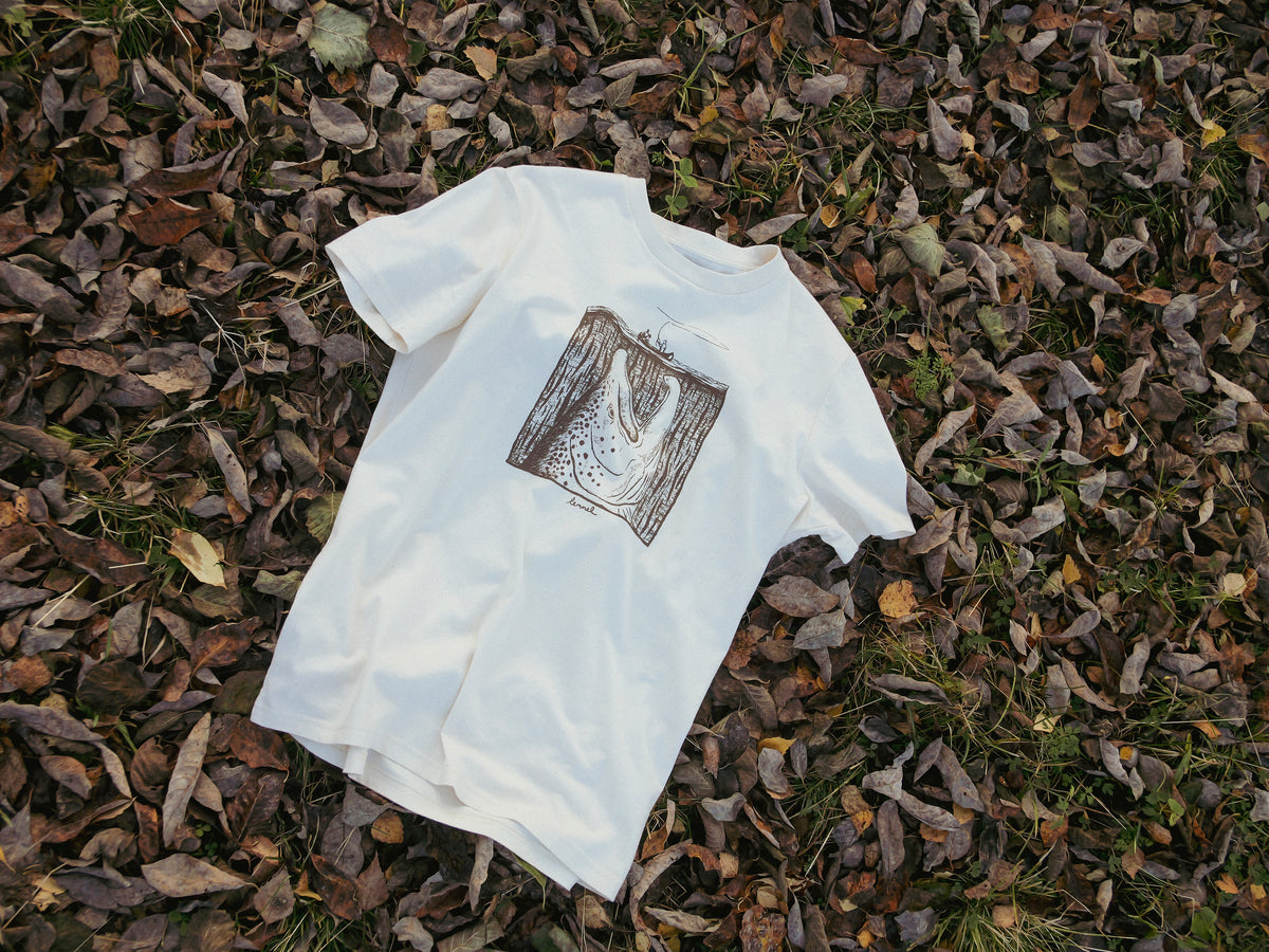 T-shirt "Moby Trout" Natural Raw