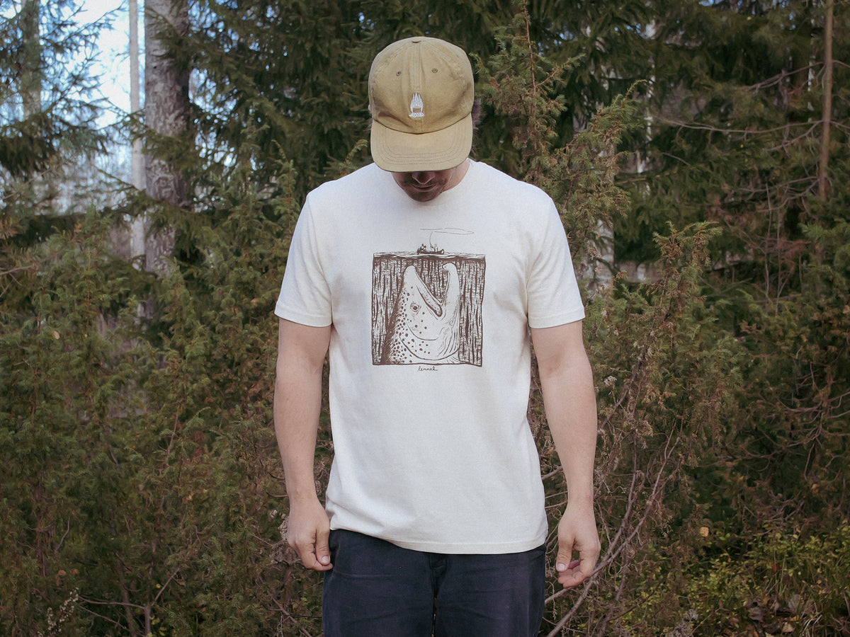 T-shirt "Moby Trout" Natural Raw