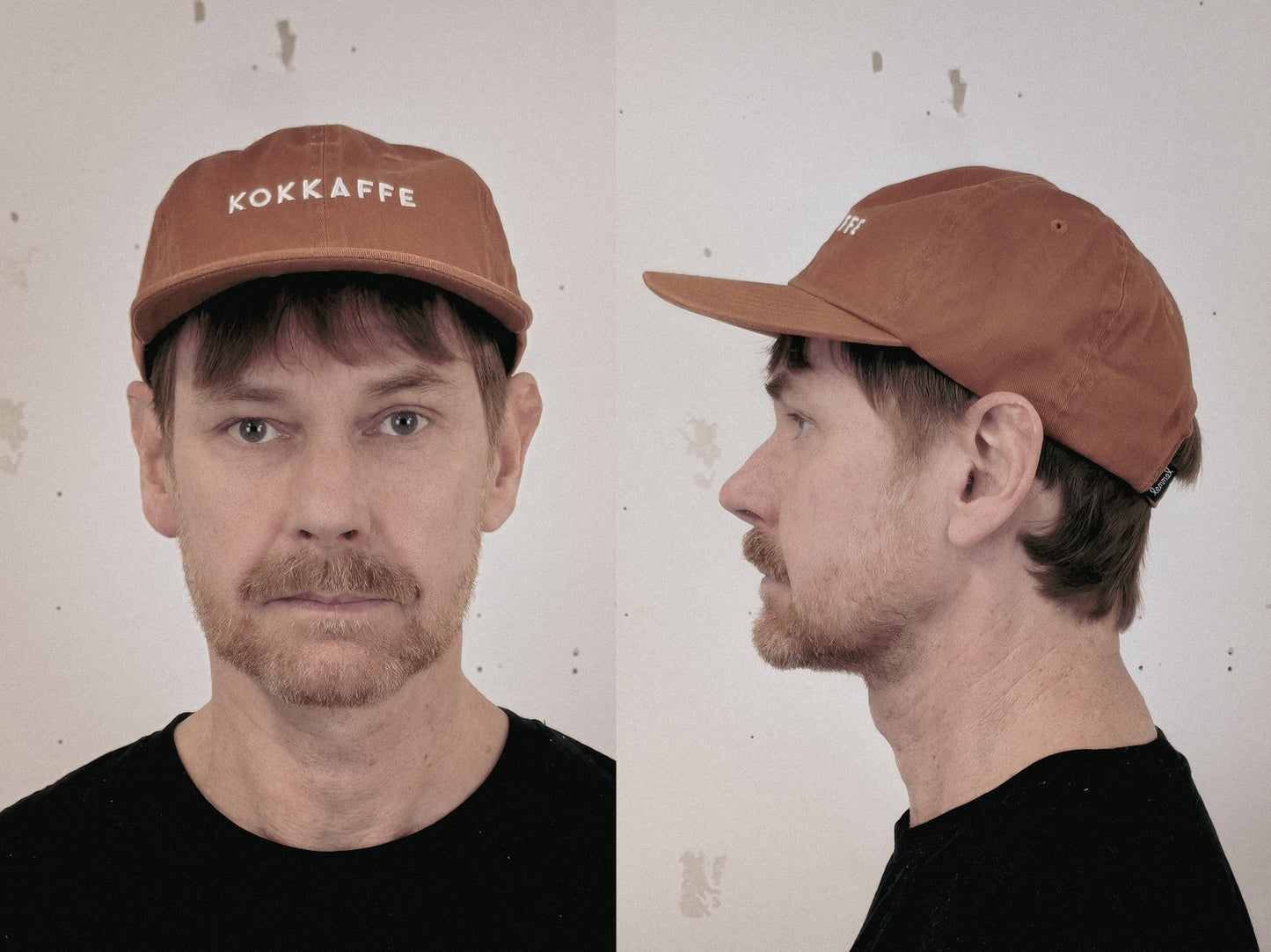 cap "Pannan" burnt orange