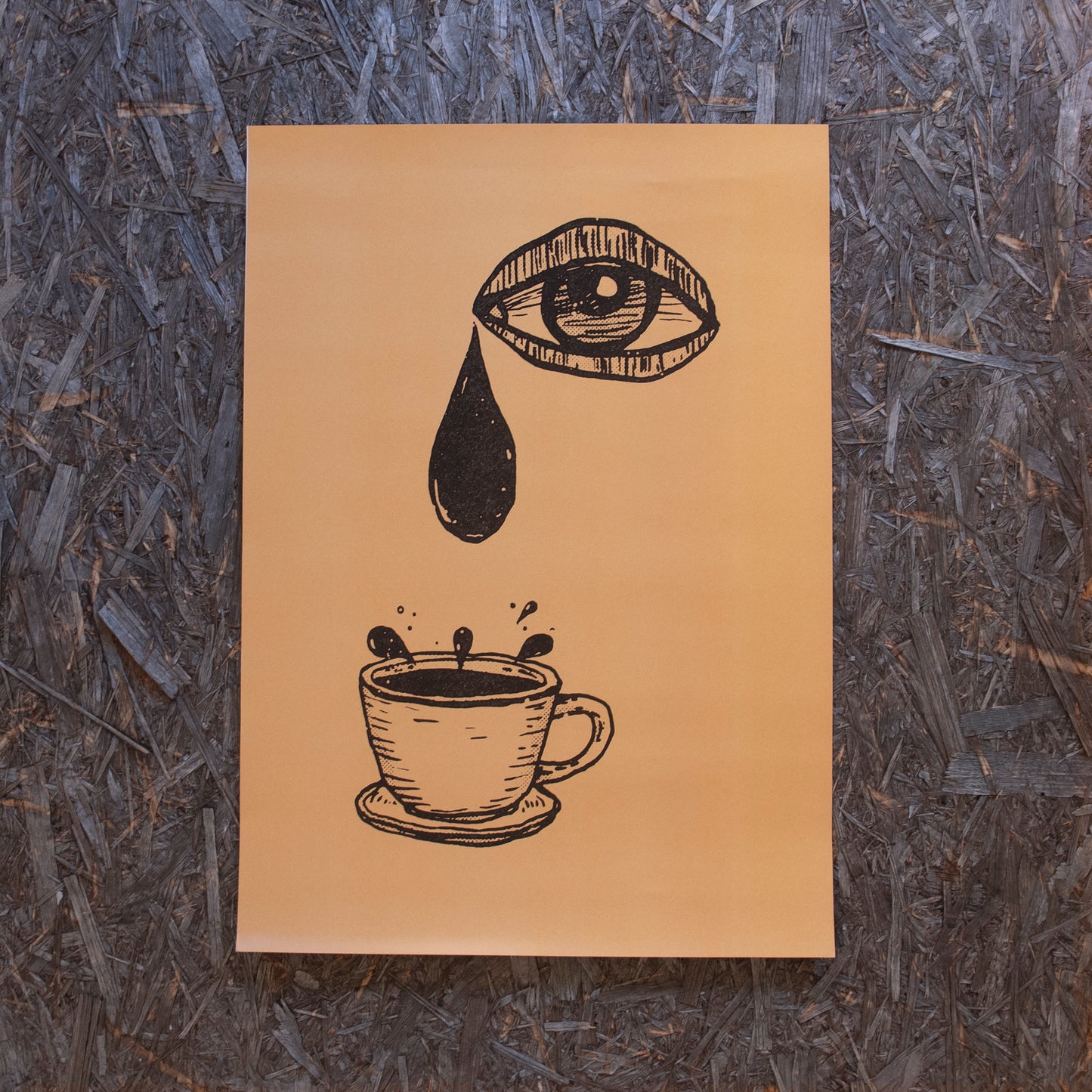 Poster "Kaffetåren" A2