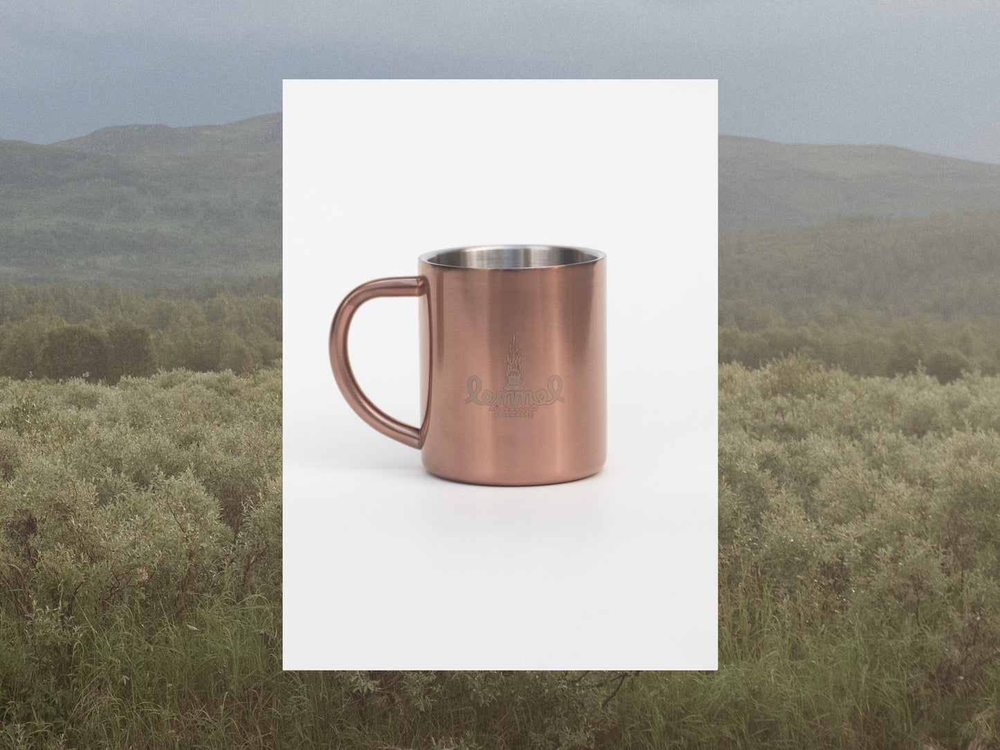 stainless cup "Palindromet"